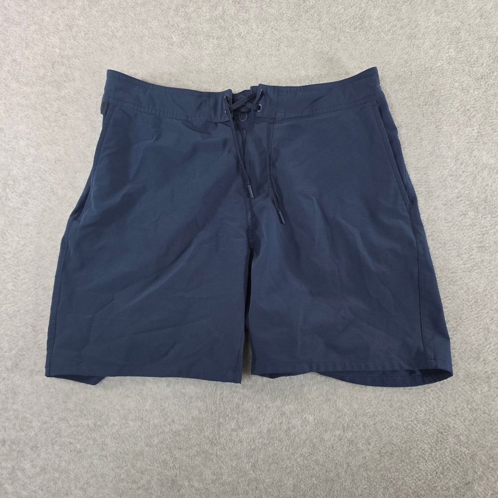 Ten Thousand The Foundation Short 7" Navy Blue Mens Large TTSH003V5